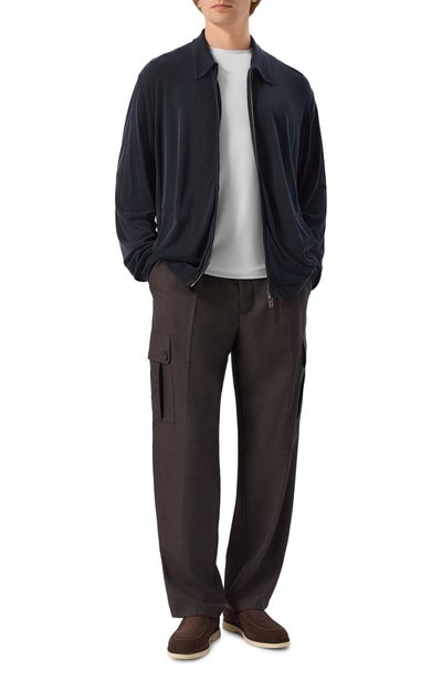 Мужская лонгслив из вискозы GIORGIO ARMANI, арт. 3GST51/SJP4Z