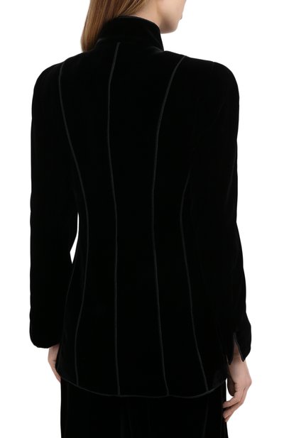 Жакет из вискозы и шелка GIORGIO ARMANI, арт. 0WHGG0I3/T01FD, фото 4