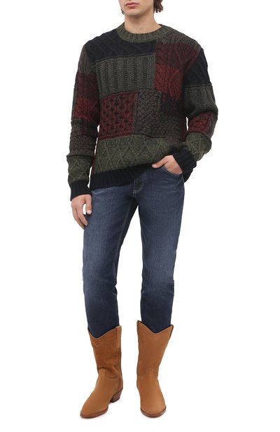 Замшевые казаки RALPH LAUREN, арт. 801860011, фото 2