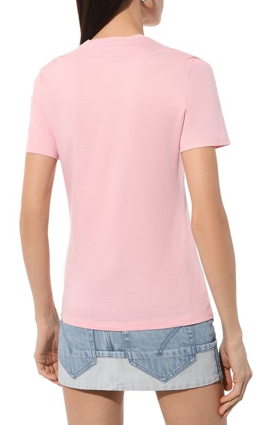 Хлопковая футболка VERSACE, арт. 1014272/1A10145, фото 4