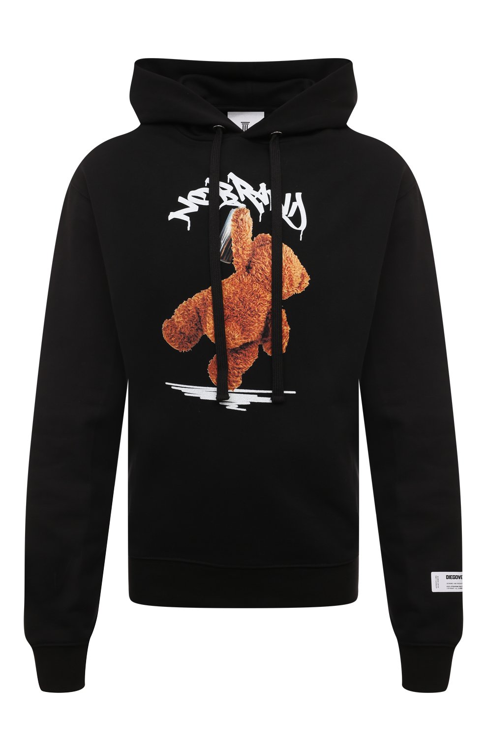 Хлопковое худи DIEGO VENTURINO, арт. D3W4DVFLHP0NB, фото 1