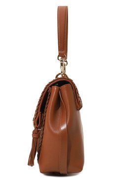 Женская сумка penelope small CHLOÉ коричневого цвета, арт. CHC23US567K15 | Фото 4 (Размер: small; Материал сплава: Проставлено; Драгоценные камни: Проставлено; Материал: Натуральная кожа; Ремень/цепочка: На ремешке)