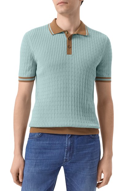 Хлопковое поло GRAN SASSO, арт. 57113/20625, фото 3