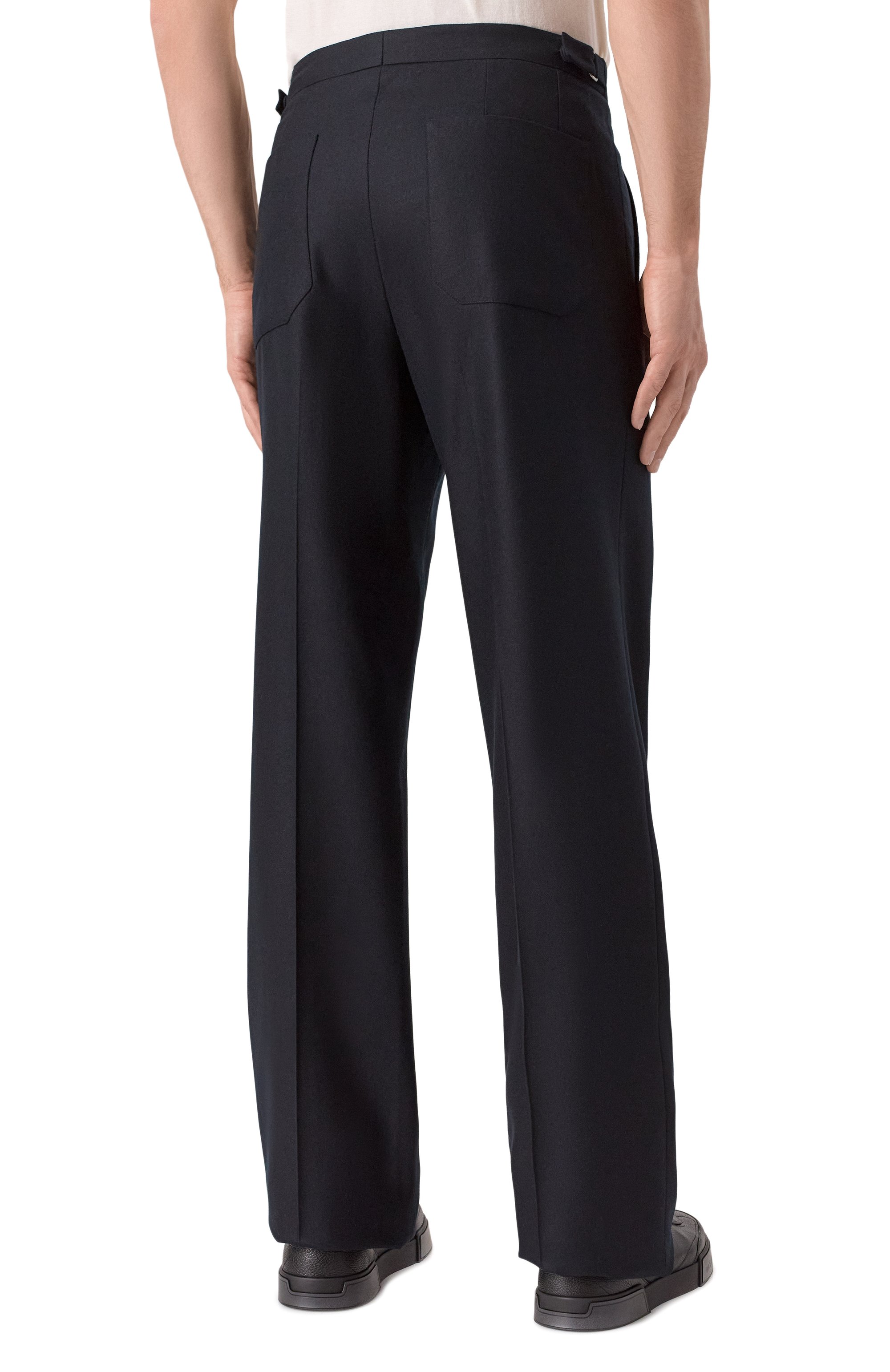 Шерстяные брюки CORNELIANI, арт. 944H22-9418117, фото 4