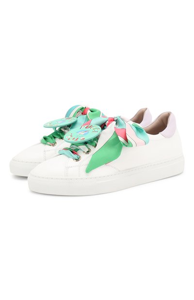 Кожаные кеды EMILIO PUCCI, арт. 9HCE90/9HX02, фото 1