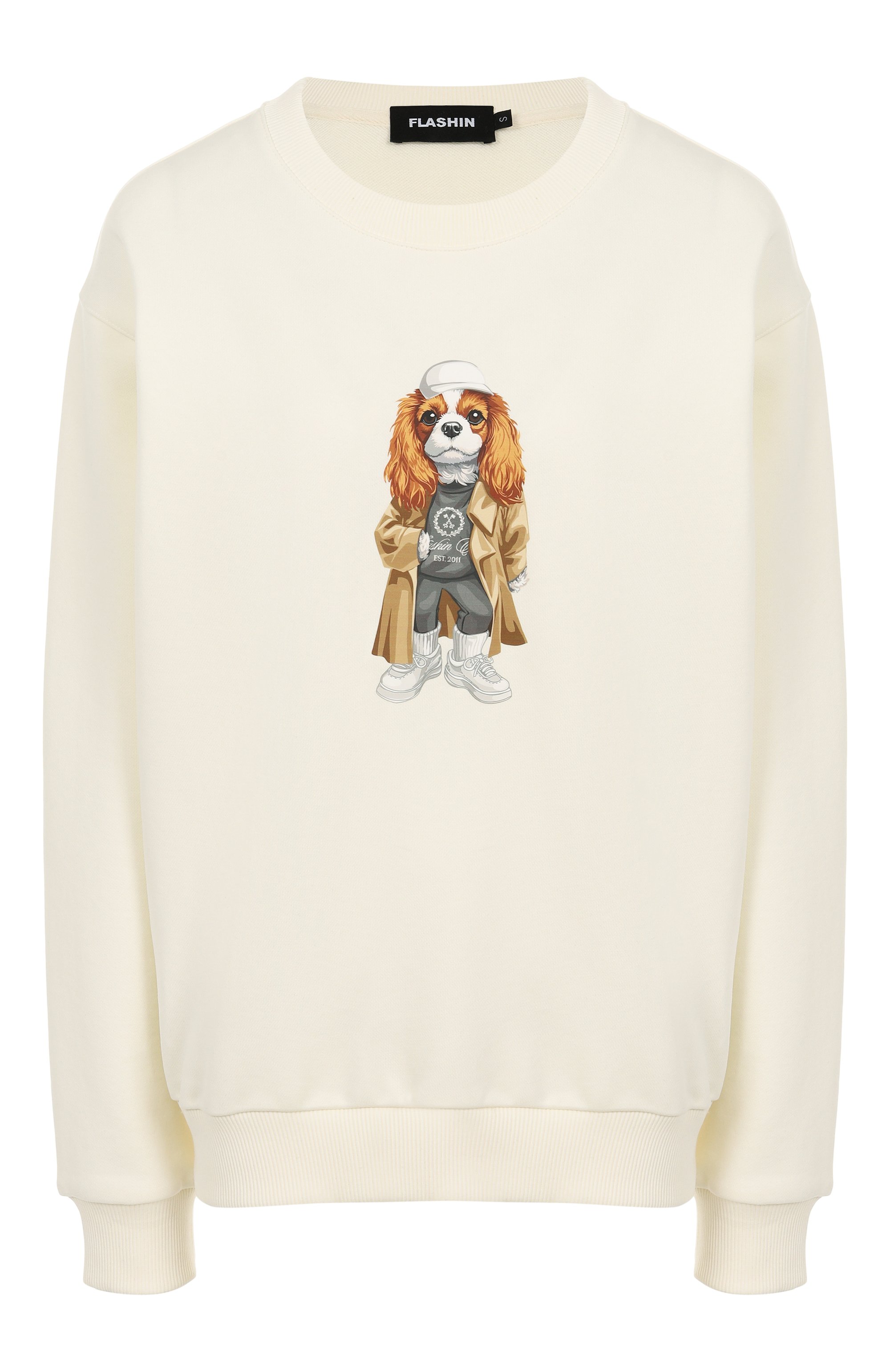 Хлопковый свитшот FLASHIN, арт. FS25SDOS, фото 1