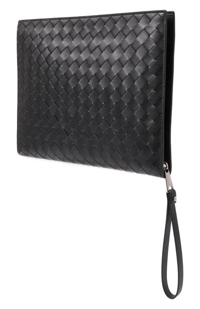 Кожаная папка для документов BOTTEGA VENETA черного цвета по цене 292500 руб., арт. 732638/V2E41, фото 3 Кожаная папка для документов BOTTEGA VENETA, арт. 732638/V2E41, фото 3