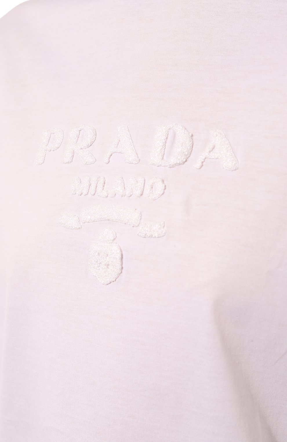 Хлопковая футболка PRADA, арт. 35838R-10IN-F0009-162, фото 5