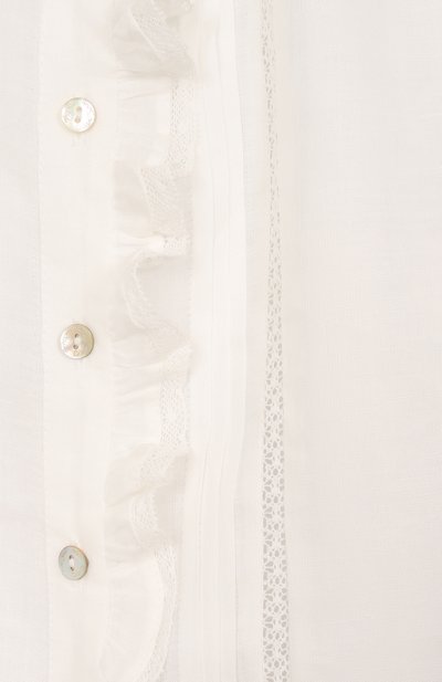 Блузка C`ERA UNA VOLTA молочного цвета по цене 21150 руб., арт. SS26SI03110, фото 3 Блузка C`ERA UNA VOLTA, арт. SS26SI03110, фото 3