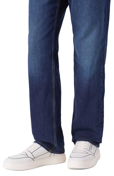 Кожаные кеды EMPORIO ARMANI, арт. EM002852/AF18014, фото 3