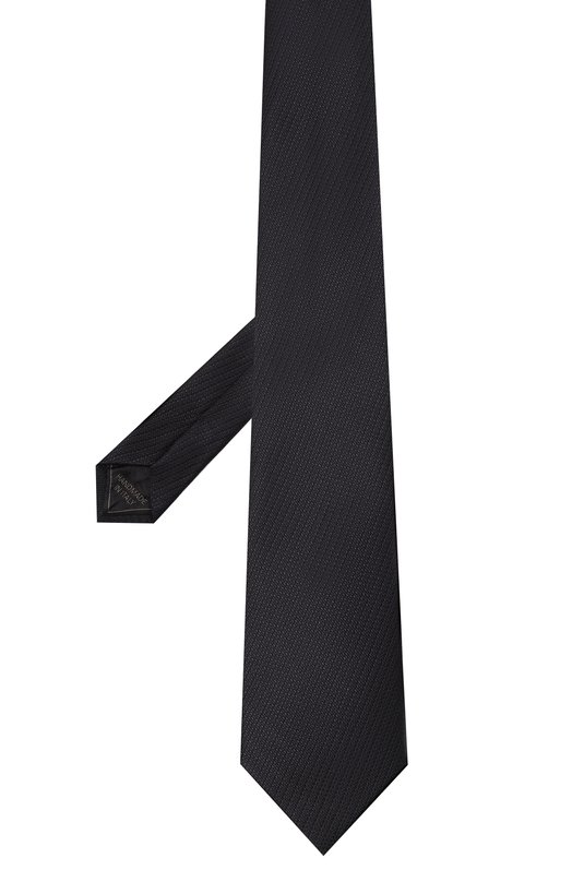 Шелковый галстук Brioni 062H00/PZ416 Чёрный  062H00/PZ416 Фото 3