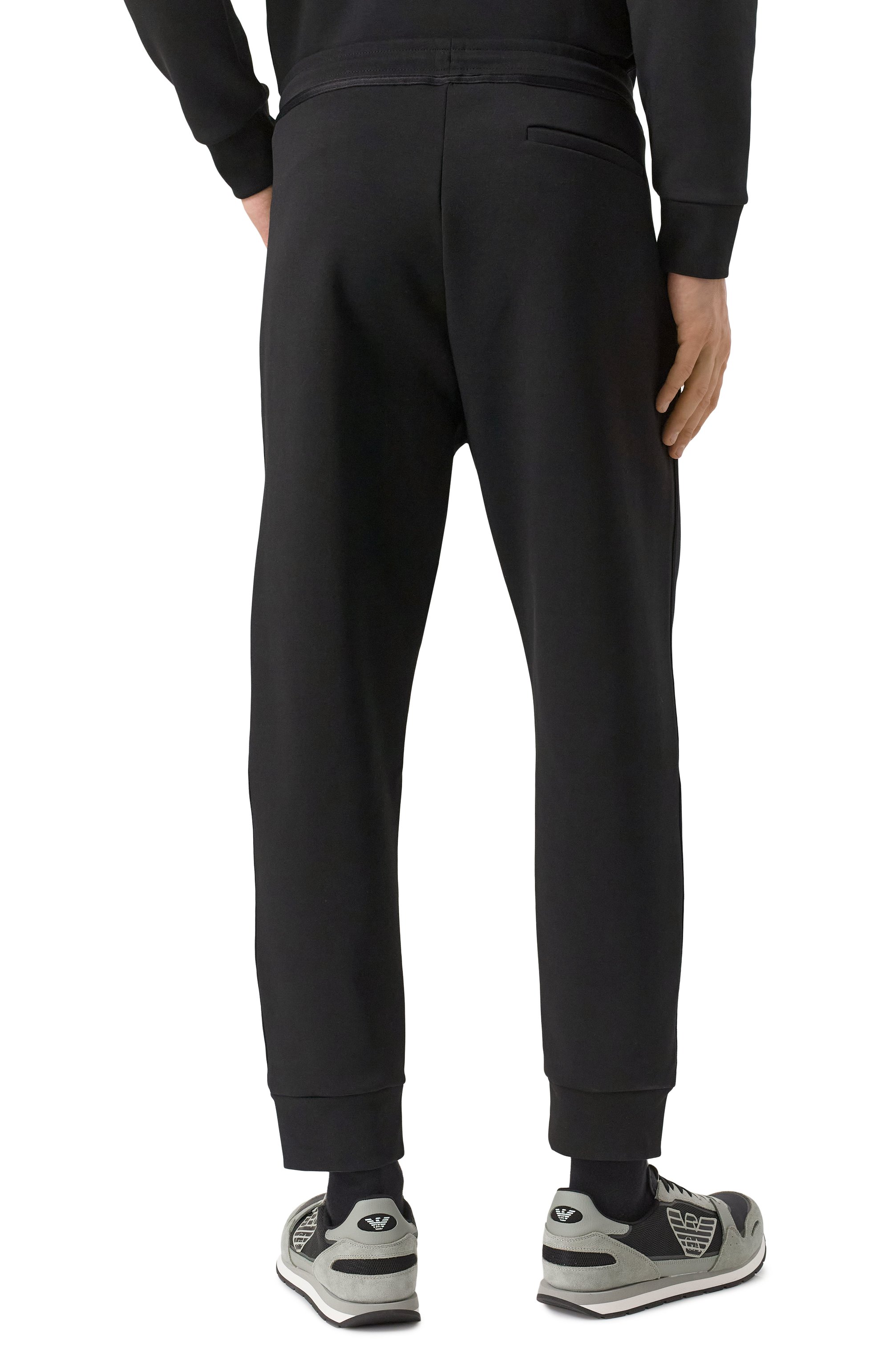 Хлопковые джоггеры BOSS GREEN, арт. 50530030, фото 4