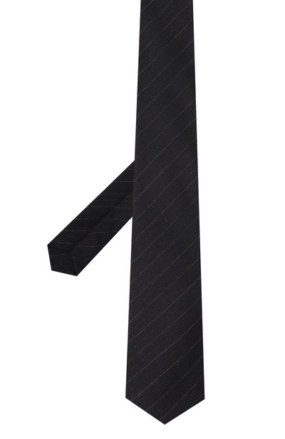 Шерстяной галстук KITON черного цвета по цене 36750 руб., арт. DCRAVK0564G01, фото 3 Шерстяной галстук KITON, арт. DCRAVK0564G01, фото 3