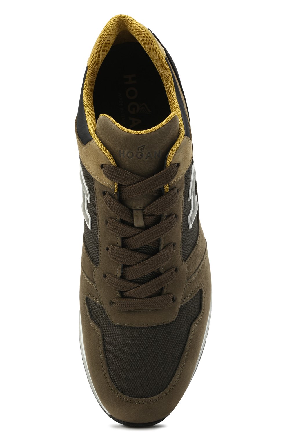 Комбинированные кроссовки HOGAN, арт. HXM3210Y860P9S, фото 5