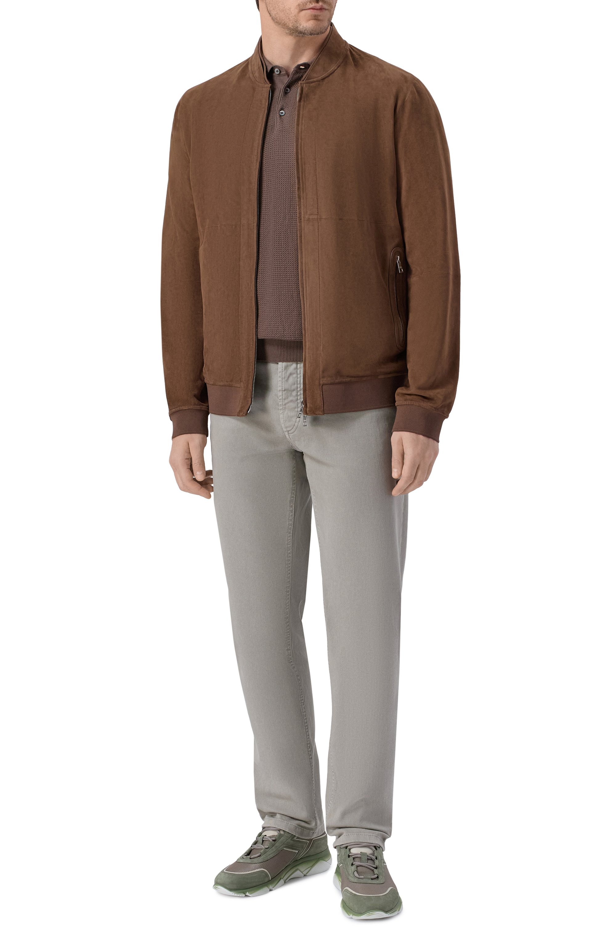 Комбинированные кроссовки ZILLI, арт. H0310AM1405VZGR00, фото 2