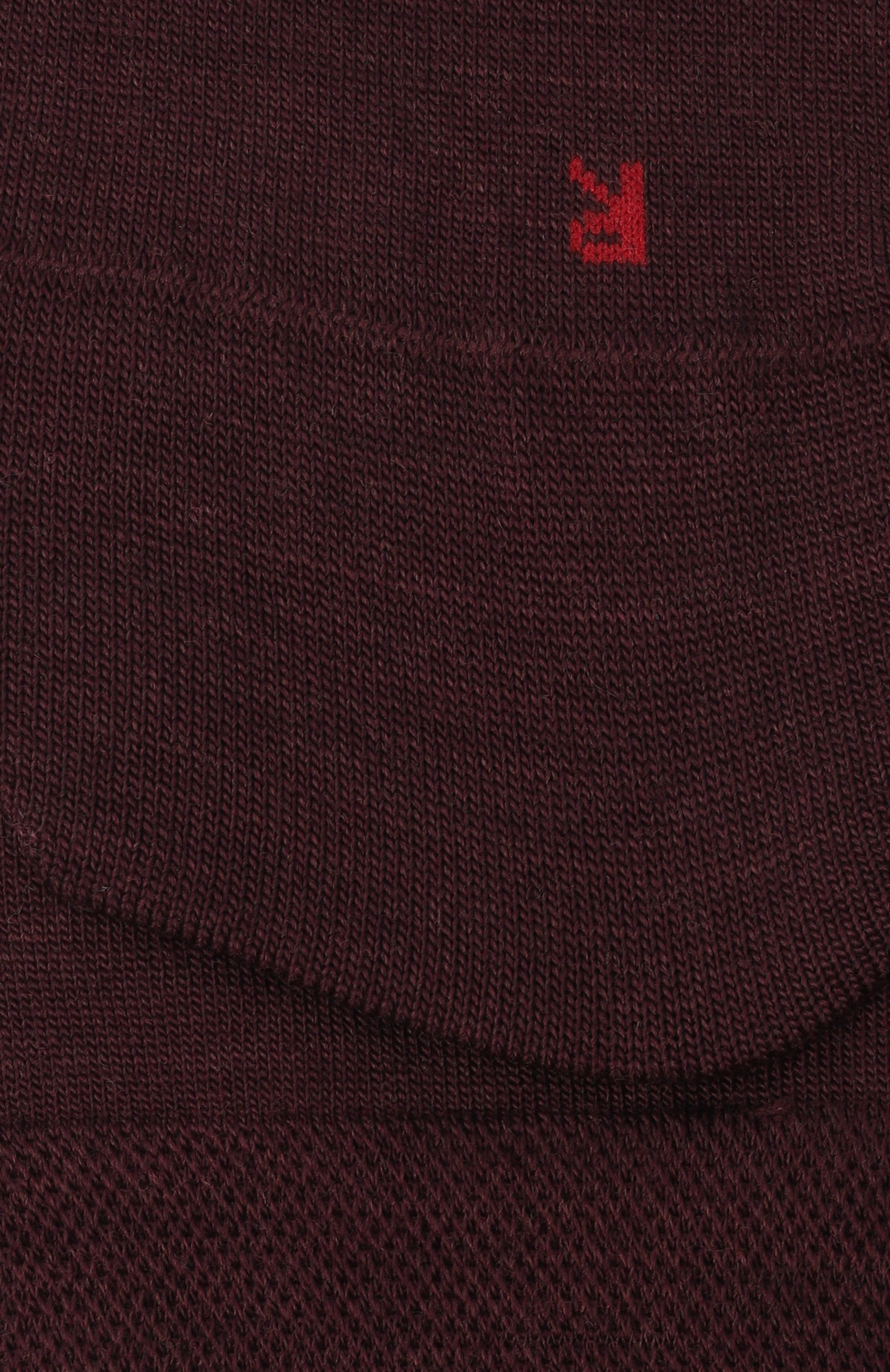 Носки из шерсти и хлопка FALKE бордового цвета по цене 3270 руб., арт. 14448., фото 2 Носки из шерсти и хлопка FALKE, арт. 14448., фото 2