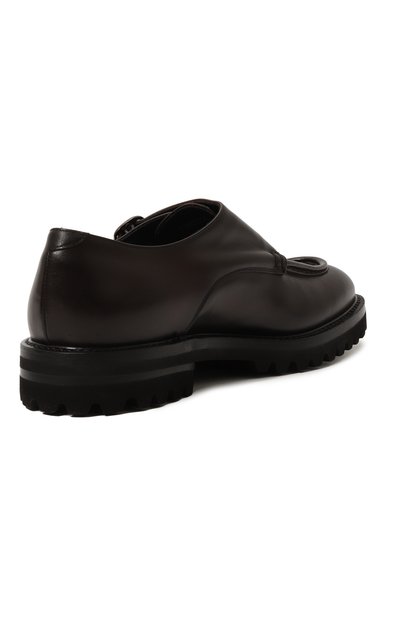 Кожаные монки W.GIBBS, арт. 7260005/B0X ANTIC W00LEN, фото 5