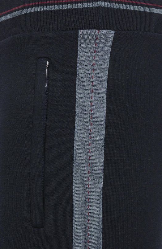 Брюки из шелка и хлопка Zilli JSP011M0142VRIS00/62 Синий  JSP011M0142VRIS00/62 Фото 6