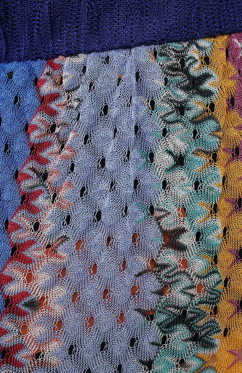 Юбка из вискозы MISSONI разноцветного цвета по цене 48300 руб., арт. MMH00034/BR00E4, фото 5 Юбка из вискозы MISSONI, арт. MMH00034/BR00E4, фото 5