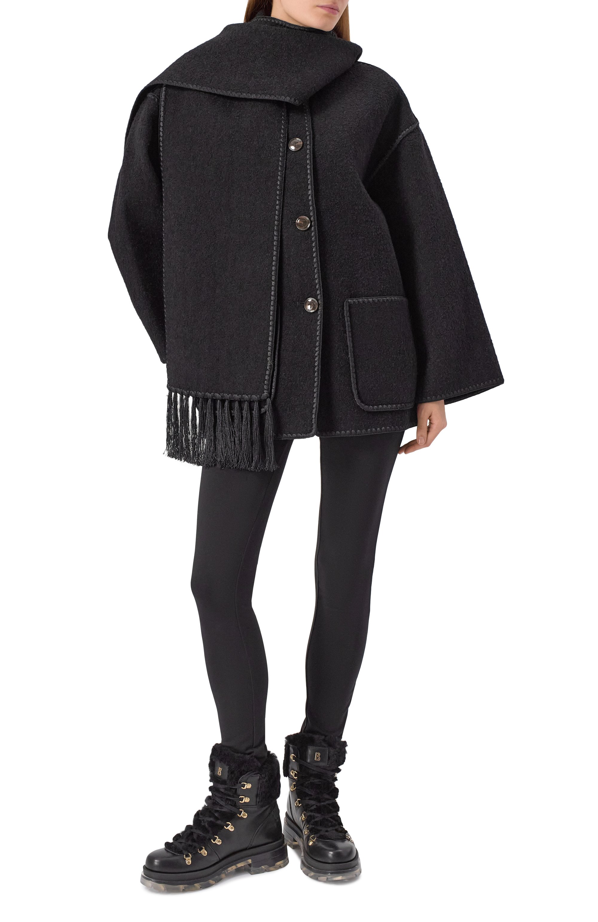 Кожаные ботинки swansea BOGNER черного цвета по цене 72900 руб., арт. 22544003, фото 2 Кожаные ботинки swansea BOGNER, арт. 22544003, фото 2