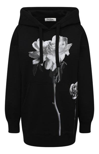 Женский хлопковое худи VALENTINO, арт. UB0MF07M5YN