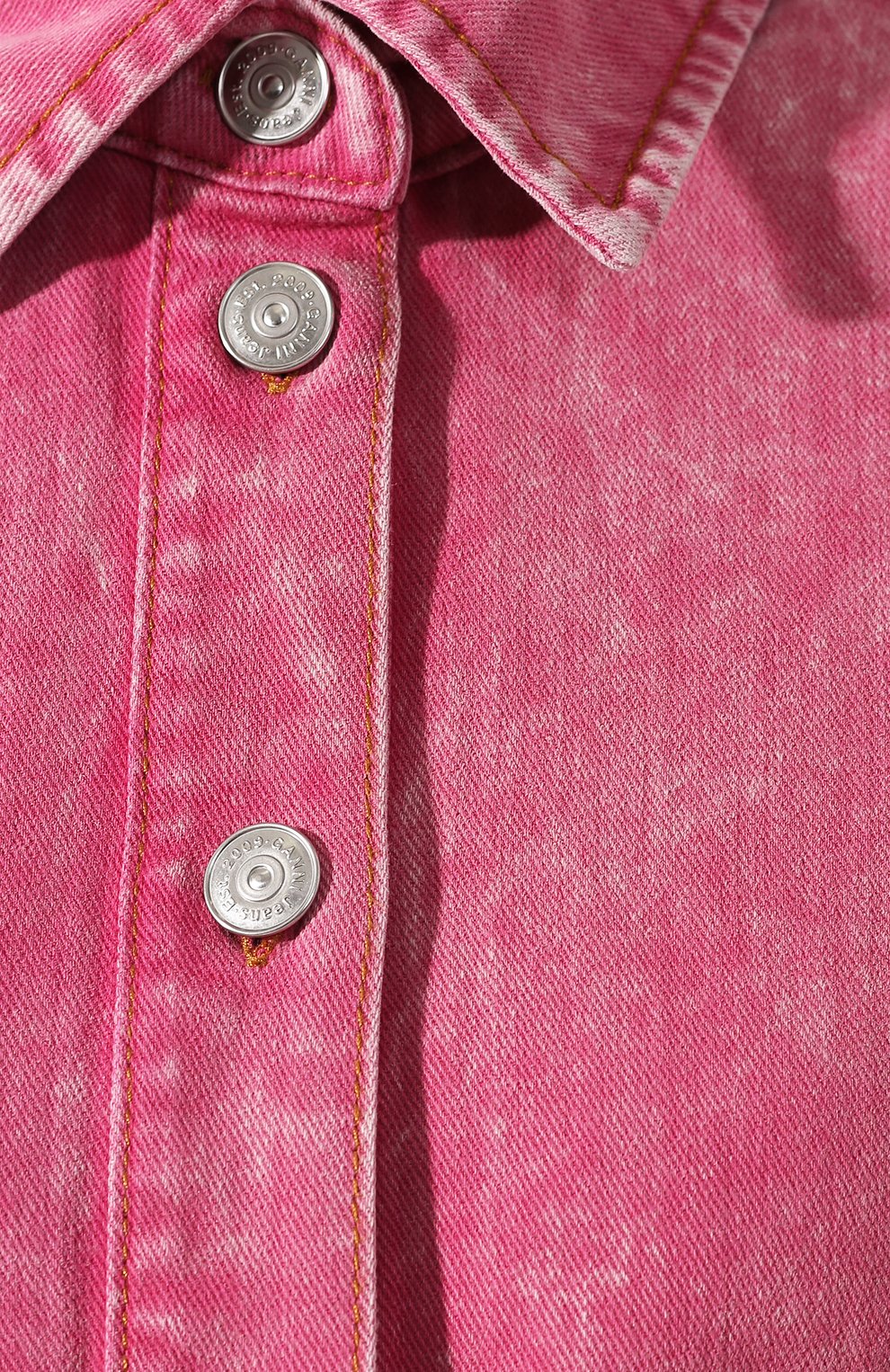 Джинсовое платье GANNI фуксия цвета по цене 22250 руб., арт. F4402, фото 5 Джинсовое платье GANNI, арт. F4402, фото 5