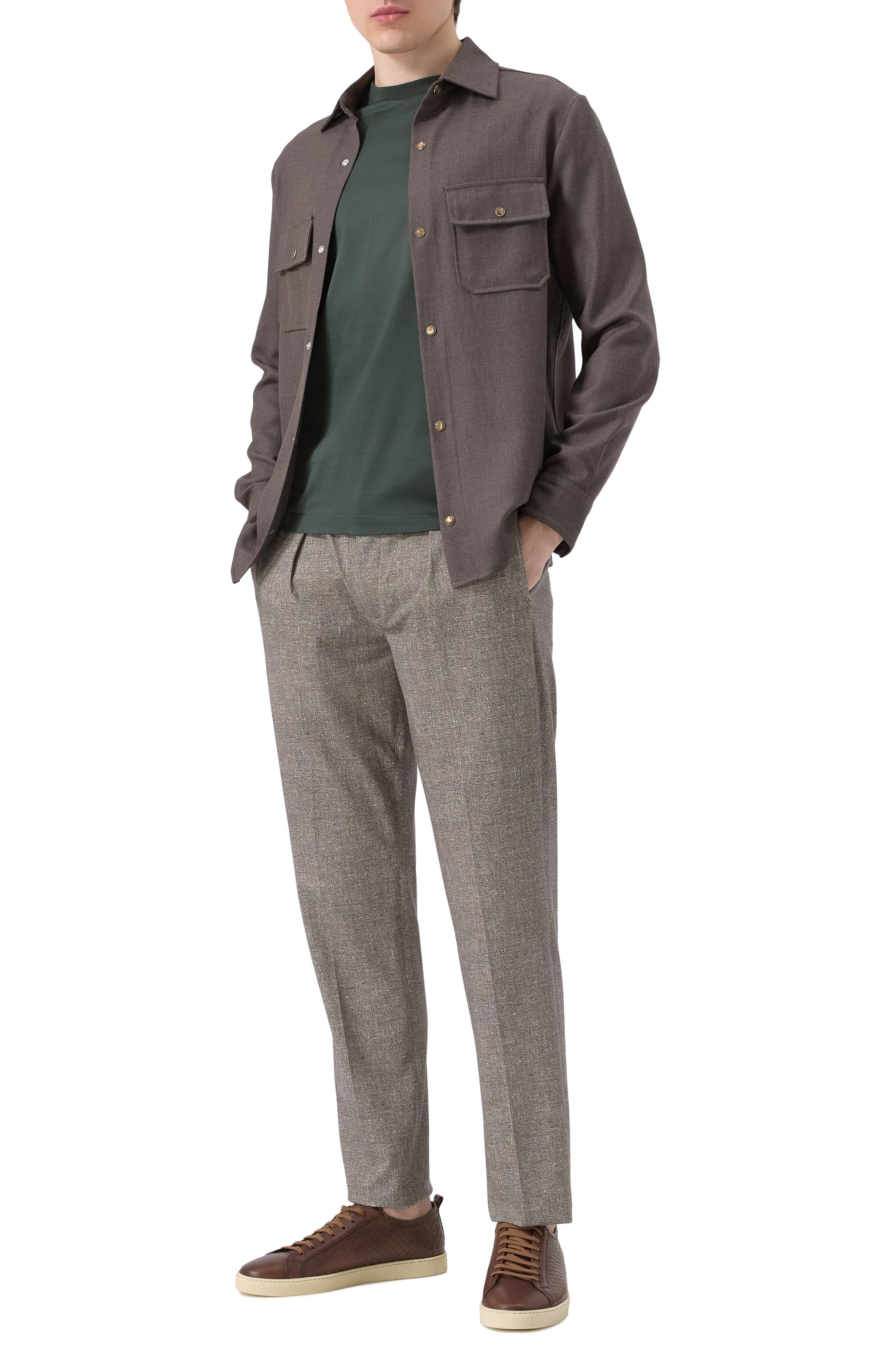 Хлопковые брюки CIRCOLO 1901, арт. CN4777, фото 2