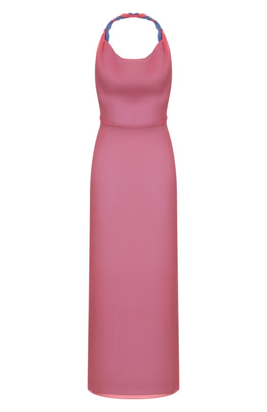 Шелковое платье Giorgio Armani GW002999/TE20209 Розовый GW002999/TE20209