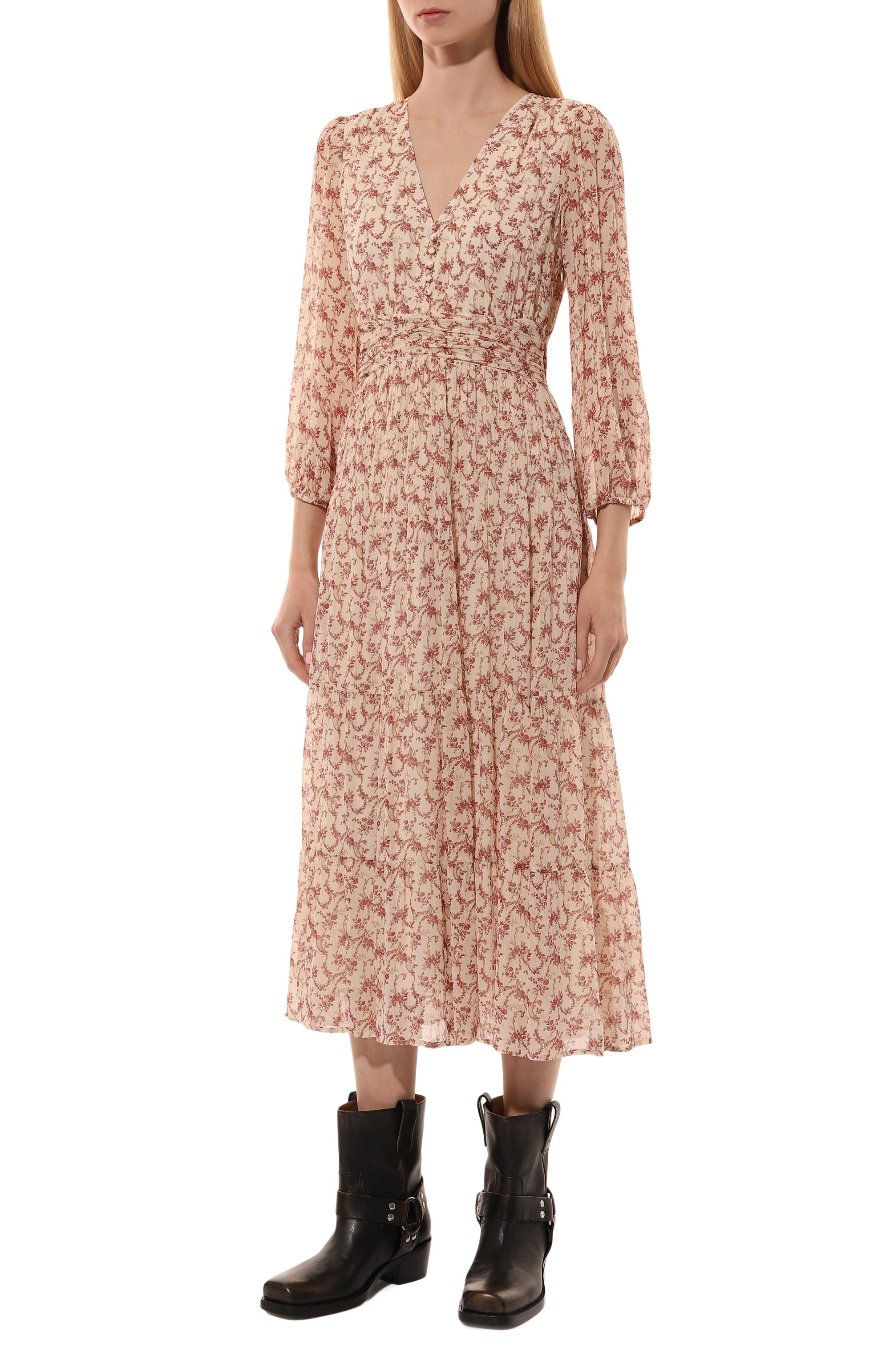 Шелковое платье PAIGE, арт. 1C76063-C288, фото 3