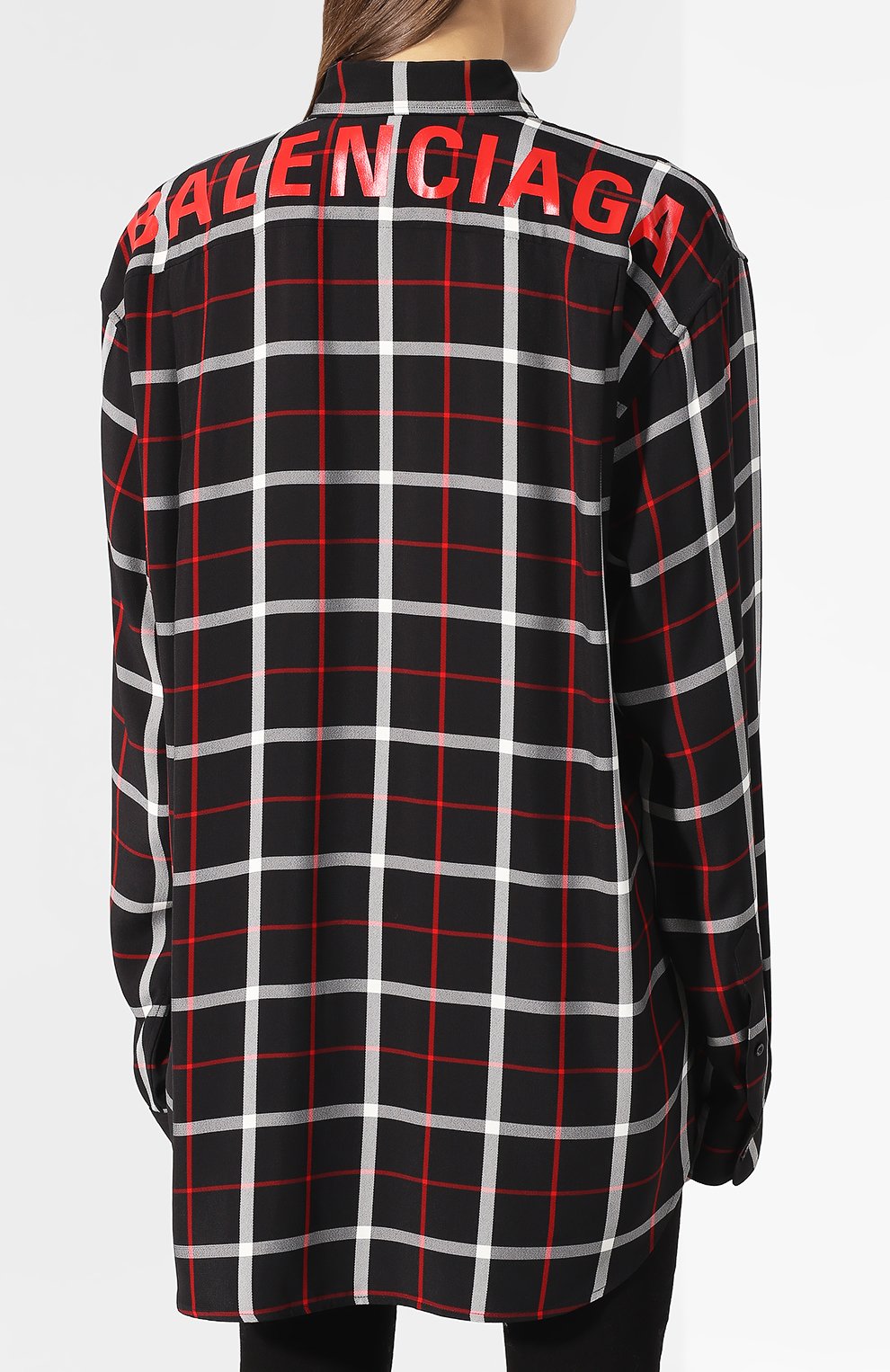 Рубашка в клетку BALENCIAGA, арт. 571253/TF009, фото 4