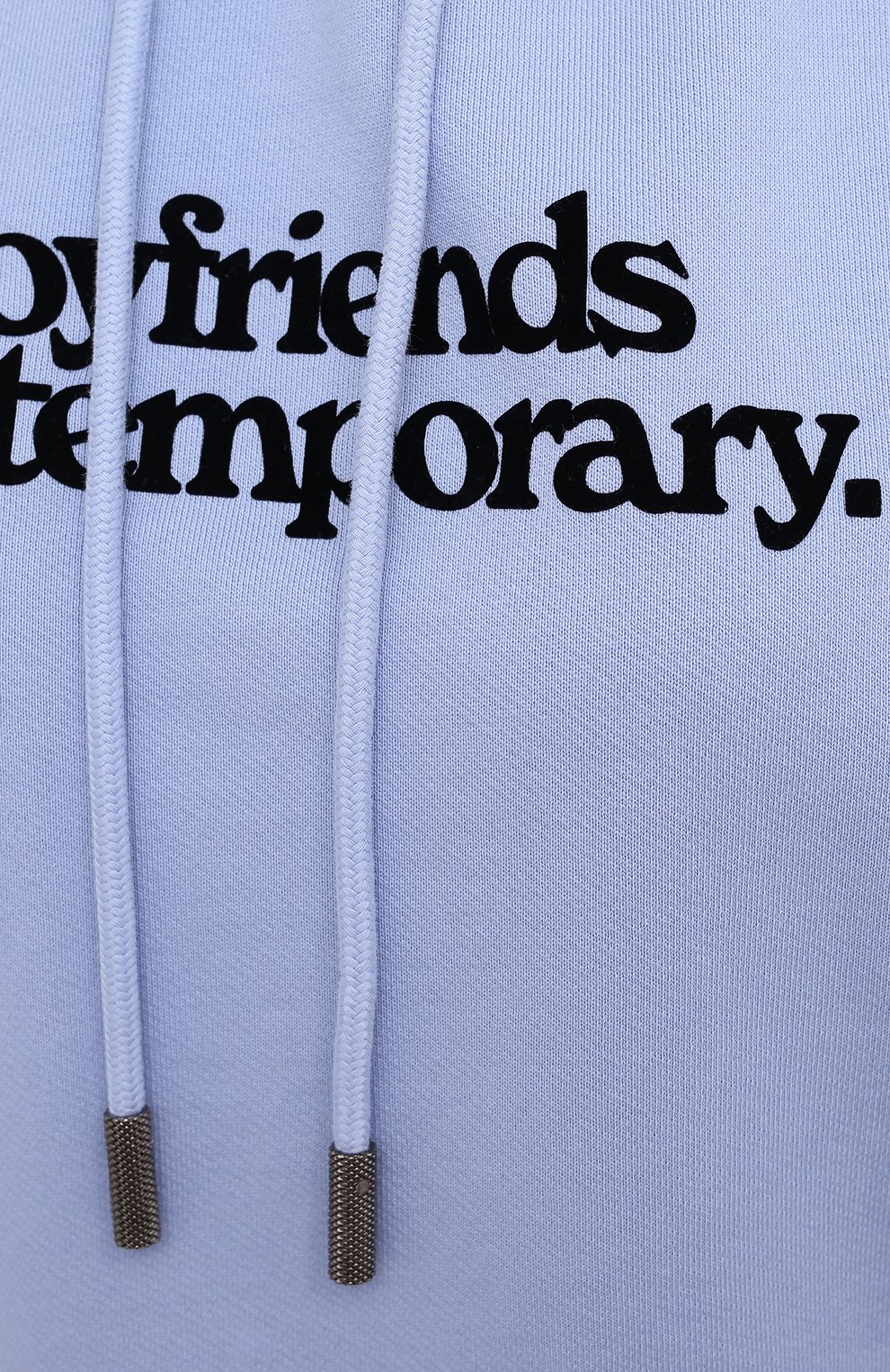 Хлопковое худи OFF-WHITE голубого цвета по цене 49950 руб., арт. 0WBB035F20JER0043610, фото 5 Хлопковое худи OFF-WHITE, арт. 0WBB035F20JER0043610, фото 5