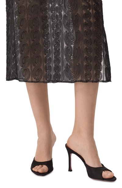 Текстильные мюли alexa 95 AMINA MUADDI, арт. ALEXA MESH SLIPPER/MESH, фото 3