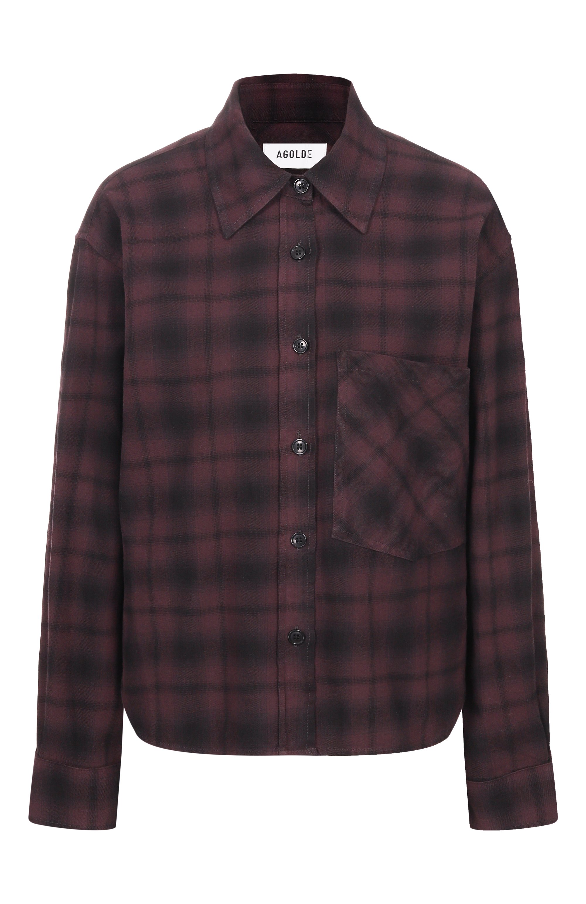 Хлопковая рубашка comer AGOLDE, арт. A7382B1868, фото 1