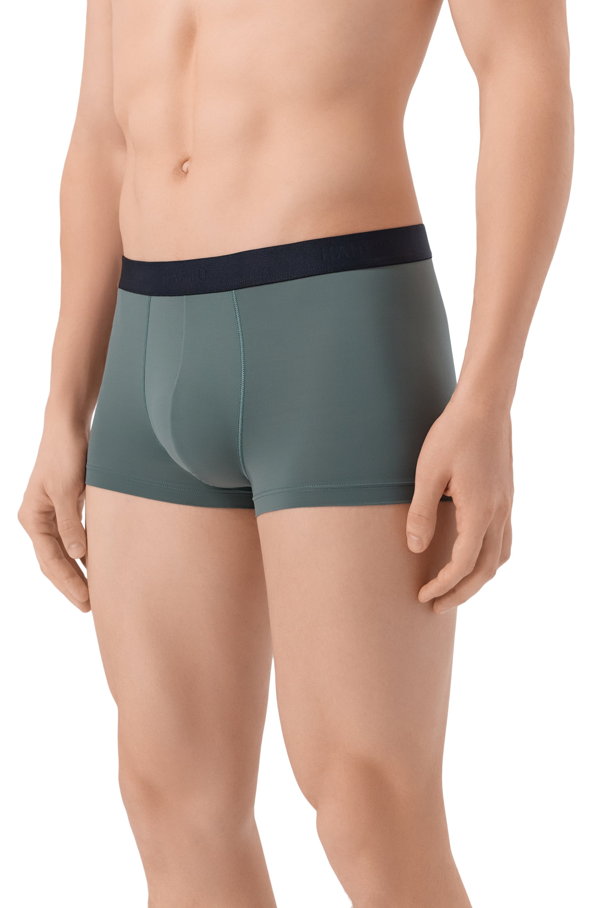 Боксеры HANRO зеленого цвета по цене 7880 руб., арт. 073107, фото 2 Боксеры HANRO, арт. 073107, фото 2