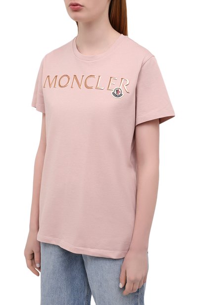 Хлопковая футболка MONCLER, арт. G1-093-8C715-10-V8094, фото 3