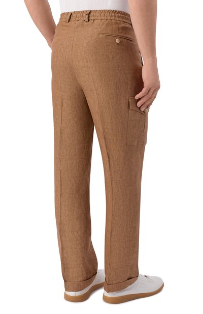 Льняные брюки-карго GRAN SASSO, арт. 76111/57817, фото 4