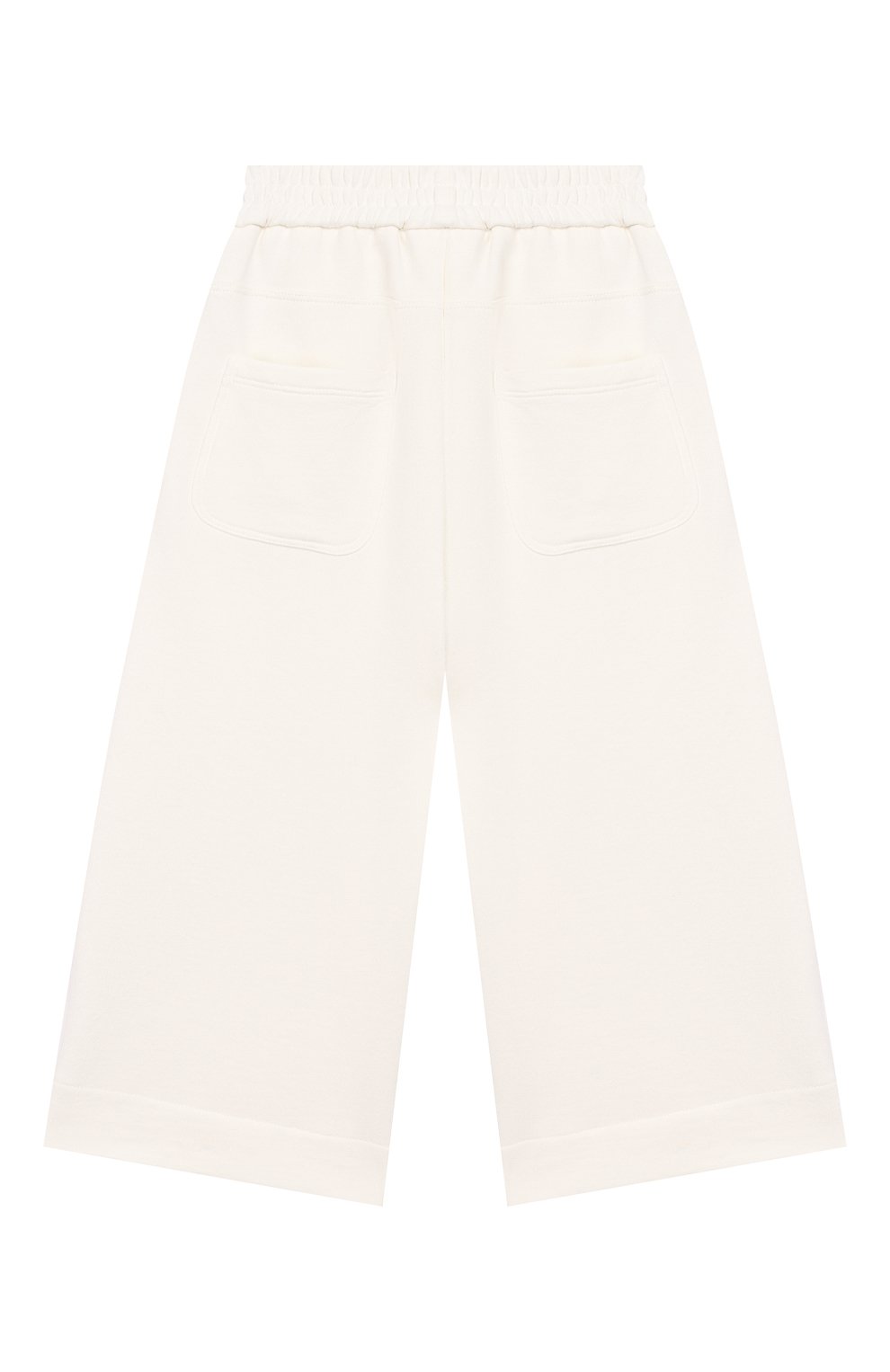 Хлопковые брюки BRUNELLO CUCINELLI белого цвета по цене 31050 руб., арт. BN05NE404A, фото 2 Хлопковые брюки BRUNELLO CUCINELLI, арт. BN05NE404A, фото 2