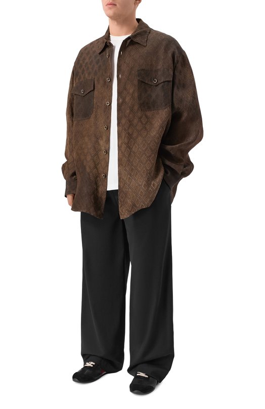 Рубашка Uma Wang UM1516 Коричневый  UM1516 Фото 2