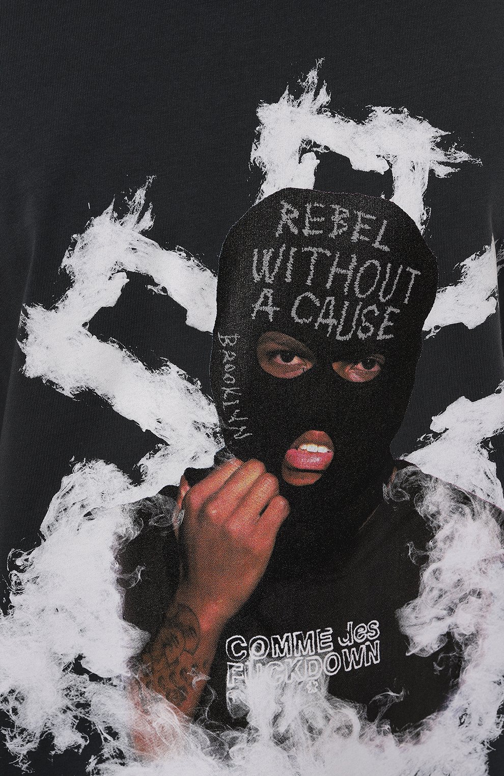 Хлопковая футболка COMME DES FUCKDOWN, арт. CFABM01450, фото 5