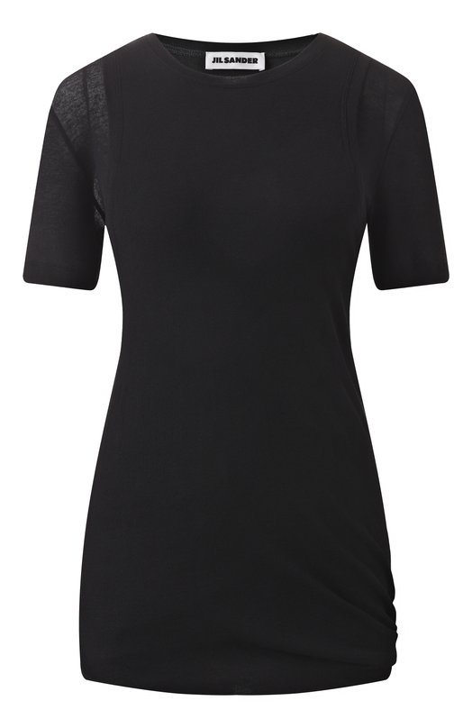 фото Хлопковая футболка jil sander