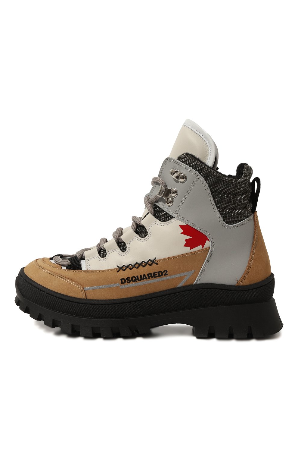 Кожаные ботинки DSQUARED2, арт. 79337/35-41, фото 2