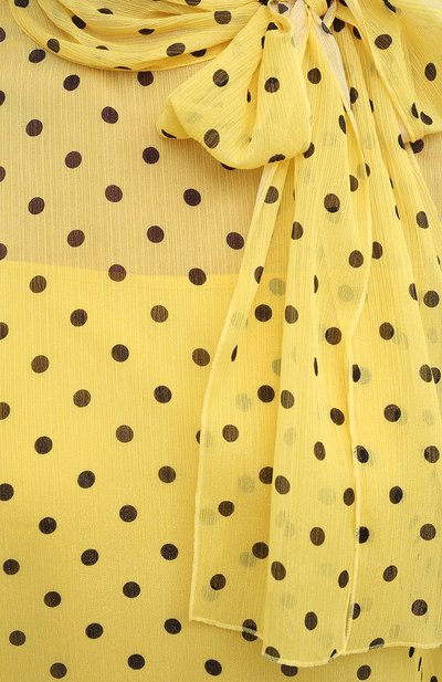 Блузка REDVALENTINO желтого цвета по цене 46050 руб., арт. UR0AB1Y0/5DT, фото 5 Блузка REDVALENTINO, арт. UR0AB1Y0/5DT, фото 5