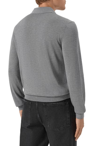 Поло из шелка и хлопка 12 STOREEZ, арт. 133412, фото 4