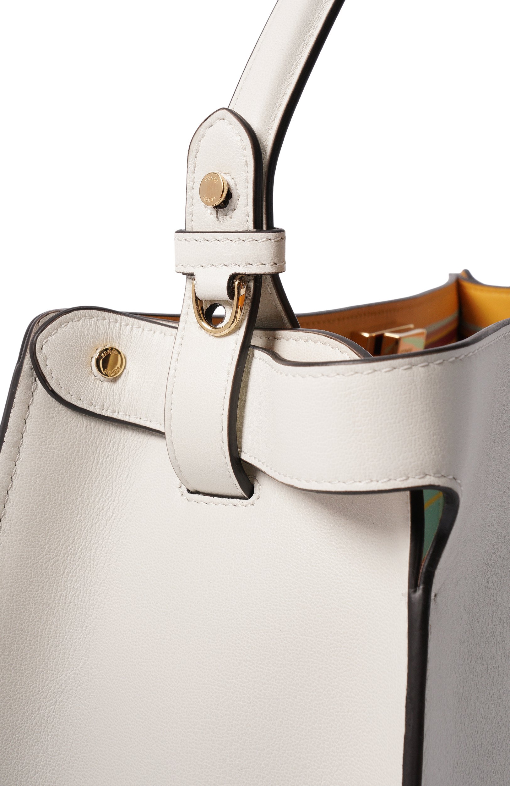 Сумка way medium FENDI кремового цвета по цене 569500 руб., арт. 8BN369/AY5B, фото 6 Сумка way medium FENDI, арт. 8BN369/AY5B, фото 6
