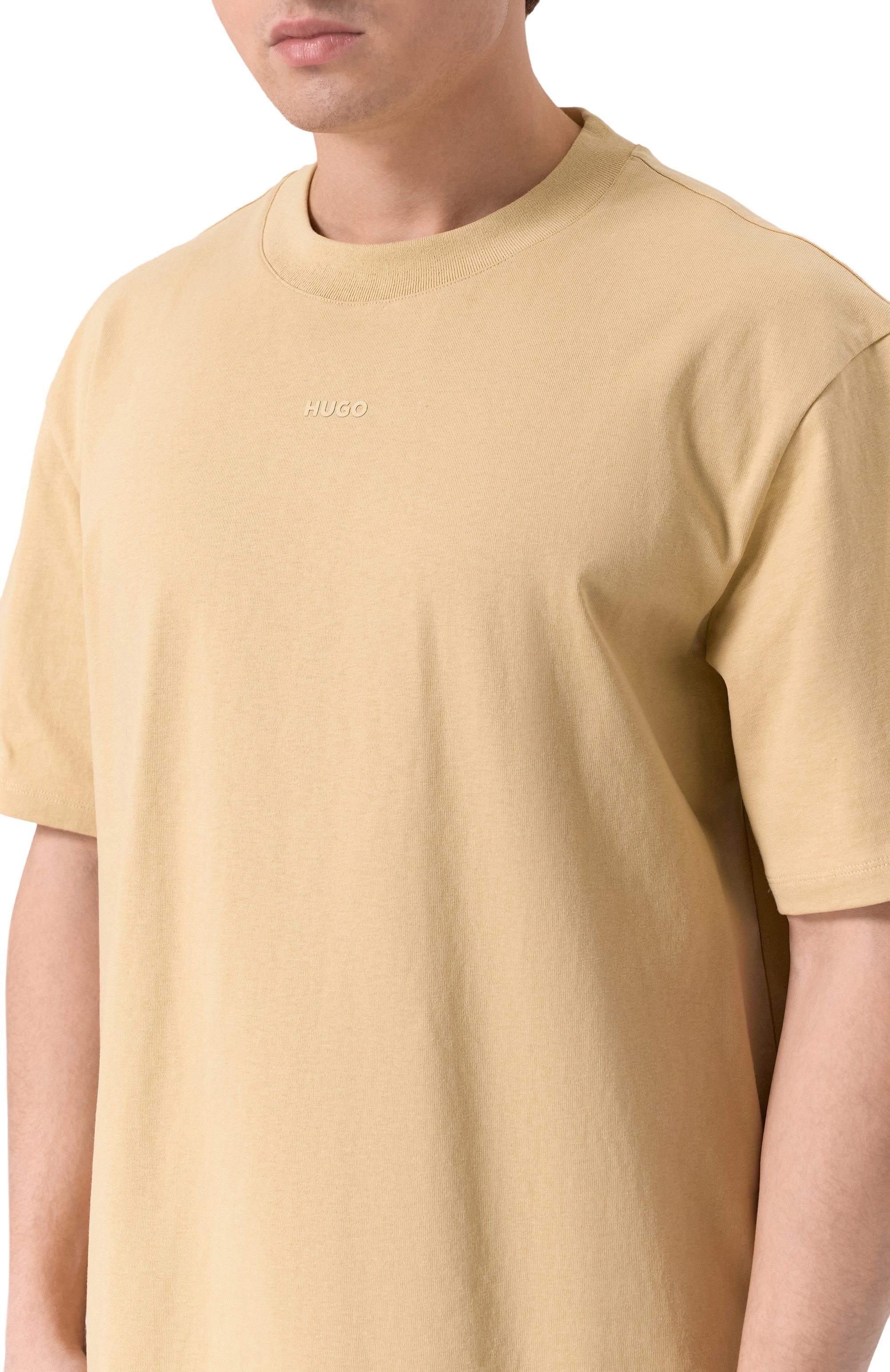 Хлопковая футболка HUGO, арт. 50488330, фото 5