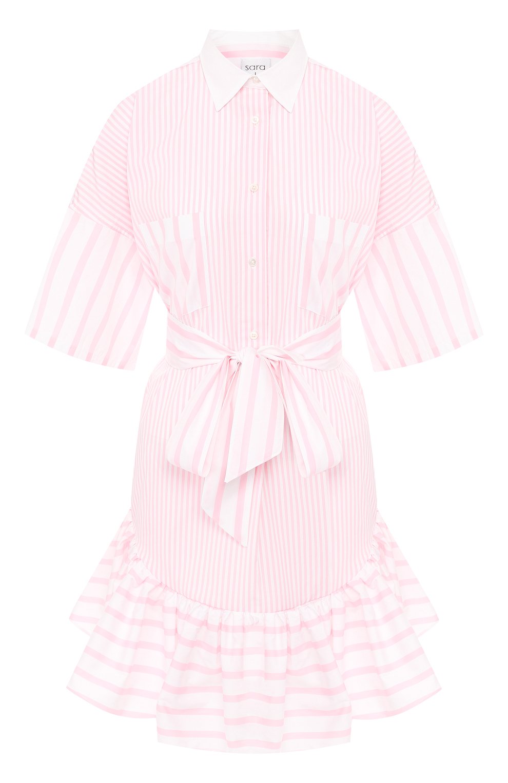 Хлопковое платье SARA ROKA, арт. CHL0E/SS19-13, фото 1