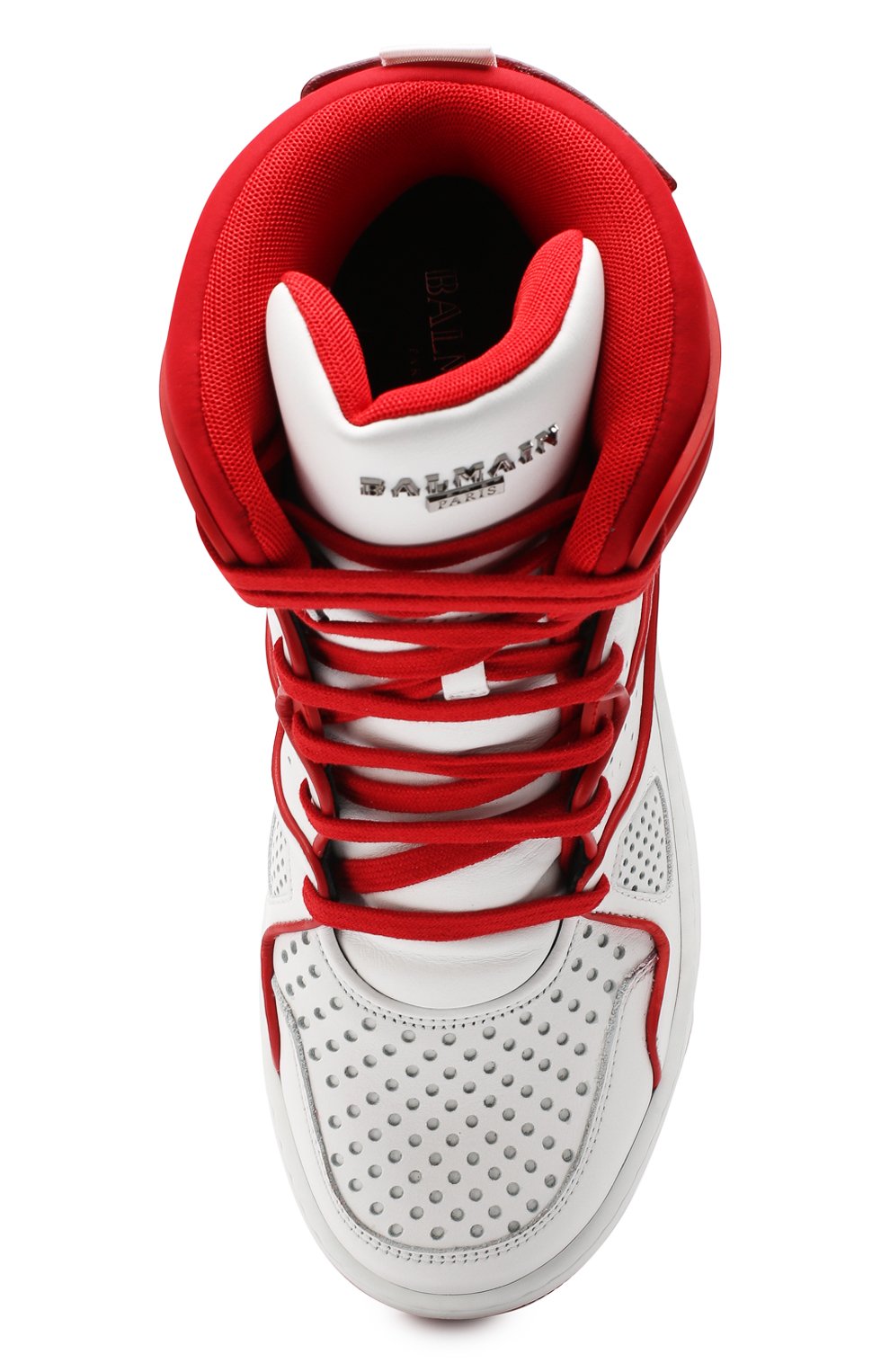 Кожаные кеды keith BALMAIN, арт. RM0C038/LRME, фото 5