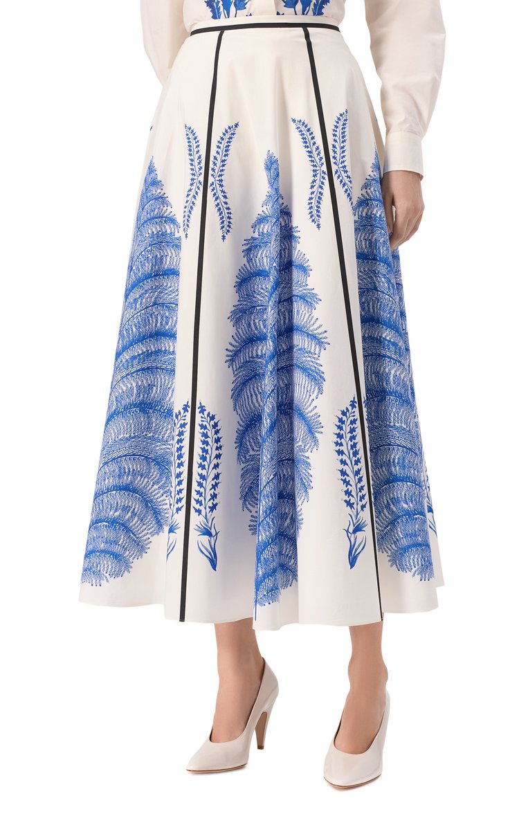 Хлопковая юбка GIAMBATTISTA VALLI, арт. 25SSPVCA2087-59PRI, фото 1
