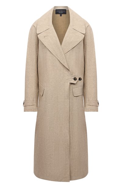 Женское льняное пальто EMPORIO ARMANI, арт. 8N2L81/2NF4Z