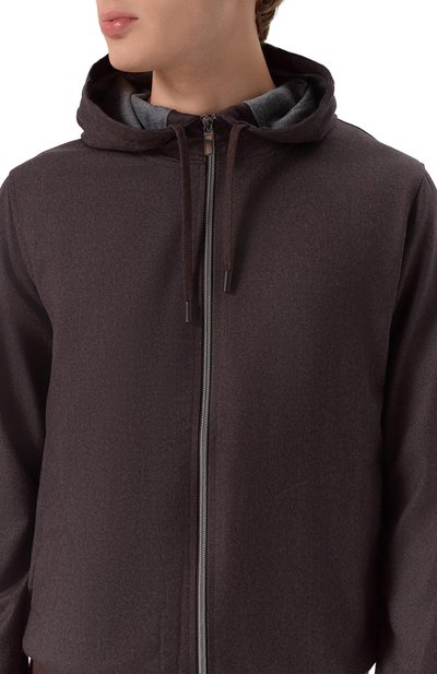 Шерстяная толстовка CAPOBIANCO, арт. 19M406.FL00./60, фото 5